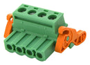 Phoenix Contact MSTB 25/ 4-ST-508-LR MSTB 4-ST-508-LR Pluggable Terminal Block 5.08 mm 4 Ways 24AWG to 12AWG 2.5 mm&Acirc;&sup2; Screw 12 A