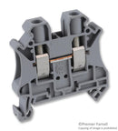 Phoenix Contact UT 6 DIN Rail Mount Terminal Block 2 Ways 24 AWG 8 mm&Acirc;&sup2; Screw 41 A