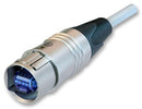Neutrik NKE6S-10 NKE6S-10 Ethernet Cable Patch Lead Cat6 RJ45 Plug to Grey 10 m