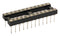 Mill MAX 110-99-328-41-001000 . IC & Component Socket 28 Contacts DIP 2.54 mm 110 Series 7.62 Beryllium Copper