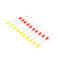 Tanotis - SparkFun LED - Assorted 10 Red / Yellow (20 pack) 5mm - 1