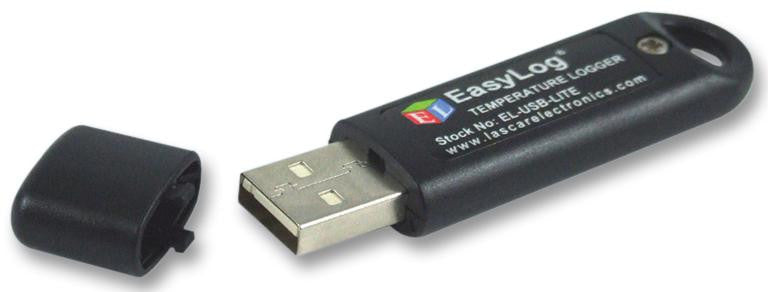 LASCAR EL-USB-LITE Low Cost USB Temperature Data Logger with User Programmable Alarm Thresholds