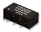 TRACOPOWER TMH 0512S Isolated Board Mount DC/DC Converter, Ultraminiature, Fixed, 1 Output, 4.5 V, 5.5 V, 2 W, 12 V