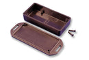 HAMMOND 1551GFLBK Non Metallic Enclosure, Miniature, Flanged, IP54, PCB Box, ABS (Acrylonitrile Butadiene Styrene)