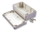 HAMMOND 1555UGY Non Metallic Enclosure, Watertight, Styled Lid, Wall Mount, ABS (Acrylonitrile Butadiene Styrene)