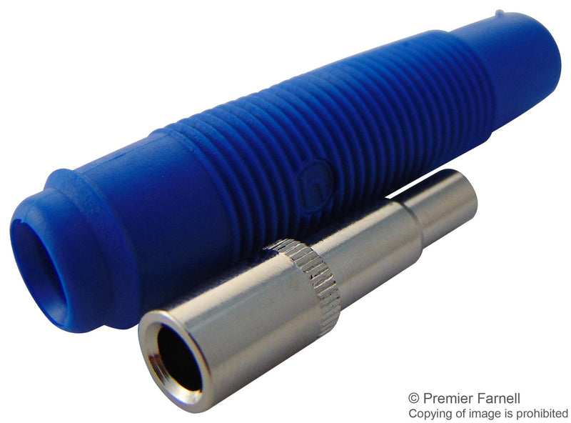 HIRSCHMANN TEST AND MEASUREMENT 931804102 SOCKET, 4MM, TEST, BLUE , KD