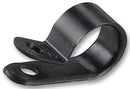 PANDUIT CCS38-S8-C0 Nylon Fixed Diameter Cable Clamp 15.0 x 9.4mm Black 100 Pack