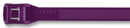 PANDUIT IT9100-CUV7A Cable Tie, 358x8.9, Nylon 6.6 (Polyamide 6.6), Purple, 358 mm, 8.9 mm, 100 mm