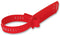 PANDUIT CM4S-L2 Cable Tie, PE (Polyethylene), Red, 387 mm, 19.1 mm, 111 mm