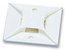 PANDUIT ABM3H-A-L Cable Tie Mount, Adhesive, Nylon 6.6 (Polyamide 6.6), Natural