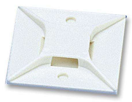 PANDUIT ABM3H-A-L Cable Tie Mount, Adhesive, Nylon 6.6 (Polyamide 6.6), Natural