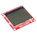 Tanotis - SparkFun Graphic LCD 84x48 - Nokia 5110 Monochrome - 1
