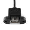 Tanotis - SparkFun Panel Mount USB to 4-pin Female Header Cable - 6' - 2