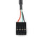 Tanotis - SparkFun Panel Mount USB to 4-pin Female Header Cable - 6' - 3