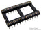 HARWIN D2824-42 IC & Component Socket, D28 Series, DIP, 24 Contacts, 2.54 mm, 15.24 mm, Gold Plated Contacts