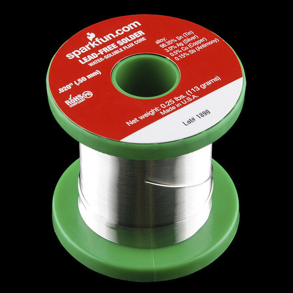 Tanotis - SparkFun Solder - 1/4lb Spool (0.020") Special Blend Soldering - 1