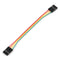 Tanotis - SparkFun Jumper Wire - 0.1", 4-pin, 4" - 1