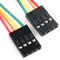 Tanotis - SparkFun Jumper Wire - 0.1", 4-pin, 4" - 2