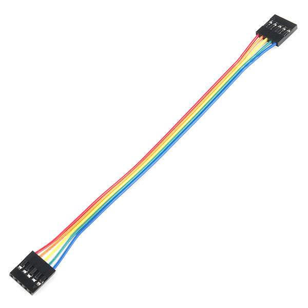 Tanotis - SparkFun Jumper Wire - 0.1", 5-pin, 6" - 1