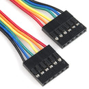 Tanotis - SparkFun Jumper Wire - 0.1", 6-pin, 12" - 2