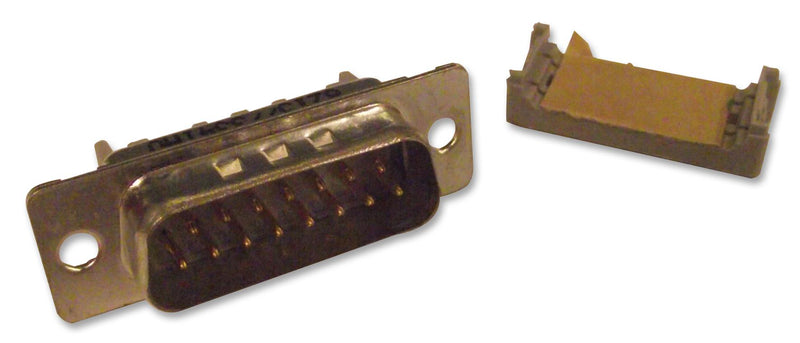 3M 8215-6009 D Sub Connector, 15 Contacts, Plug, DA, 8200 Series, Steel Body, IDC / IDT