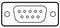 Norcomp 171-009-103L001 D Sub Connector DB9 Standard Plug 171 Series 9 Contacts DE Solder Cup