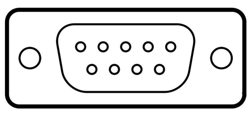 Norcomp 171-009-103L001 D Sub Connector DB9 Standard Plug 171 Series 9 Contacts DE Solder Cup