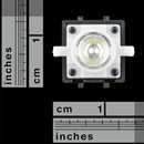 Tanotis - SparkFun LED Tactile Button- White Buttons/Switches - 2