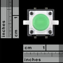 Tanotis - Genuine sparkfun LED Tactile Button - Green - 2