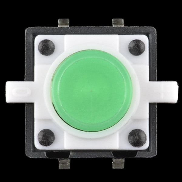 SparkFun LED Tactile Button - Green Buttons/Switches