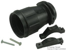 SOURIAU UTG24AC Circular Connector Clamp, Straight w/ strain relief, Trim Trio UTG Series, Circular Connectors, 24