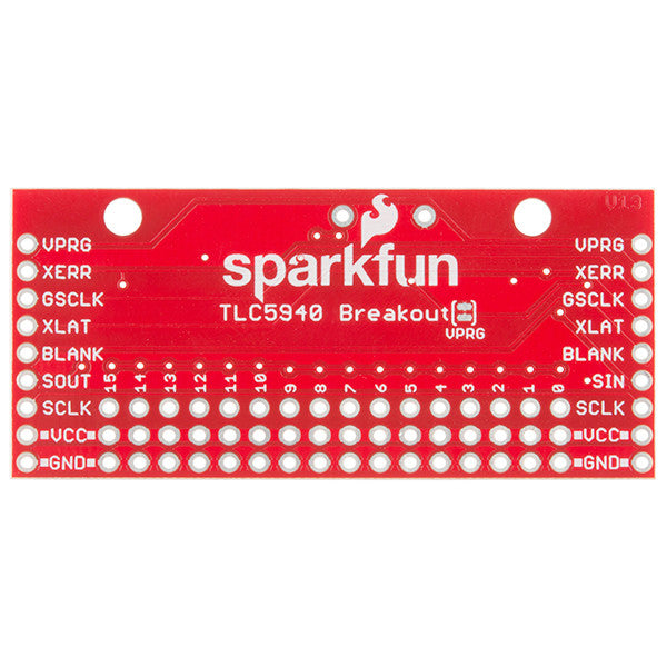 Tanotis - SparkFun LED Driver Breakout - TLC5940 (16 Channel) Boards, Sparkfun Originals - 3