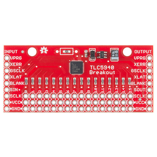 Tanotis - SparkFun LED Driver Breakout - TLC5940 (16 Channel) Boards, Sparkfun Originals - 4