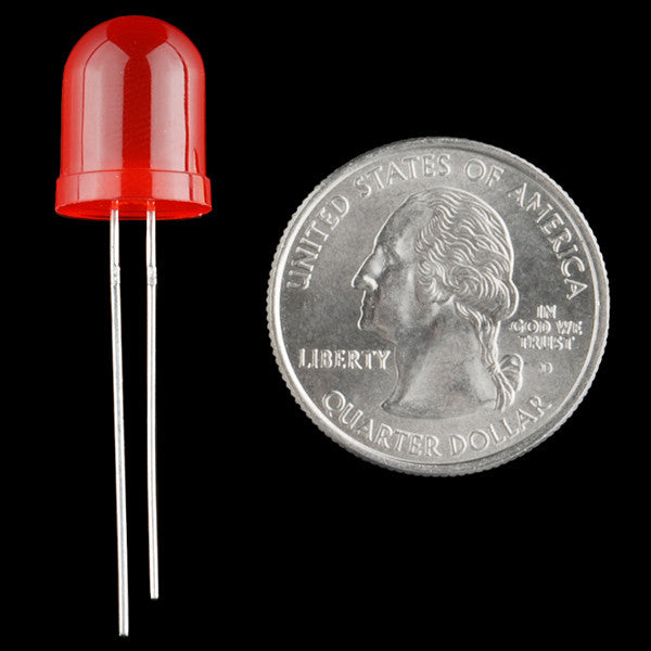 Tanotis - SparkFun Diffused LED - Red 10mm - 3