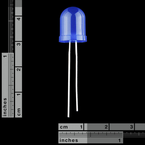 Tanotis - SparkFun Diffused LED - Blue 10mm - 2
