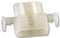 MOLEX 3062024 Connector Housing, Pre-bent Mounting Ears, Standard .062" Series, Plug, 2 Ways, 3.68 mm