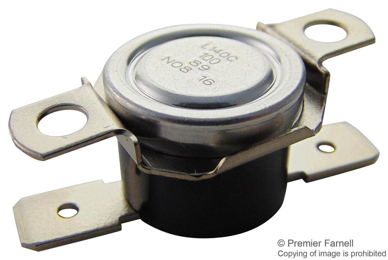 HONEYWELL 2455R-100-78 Thermostat, Commercial, 2455R Series, 50 &deg;C, Normally Open, Flange Mount