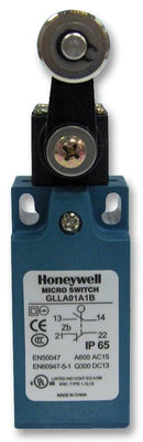 HONEYWELL GLLC01A1B Limit Switch, Side Rotary, 1NO / 1NC, 10 A, 300 V, 9.8 N, Side Rotary Series