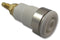 STAUBLI 23.3020-29 Banana Test Connector, 4mm, Receptacle, Panel Mount, 32 A, 1 kV, Gold Plated Contacts, White