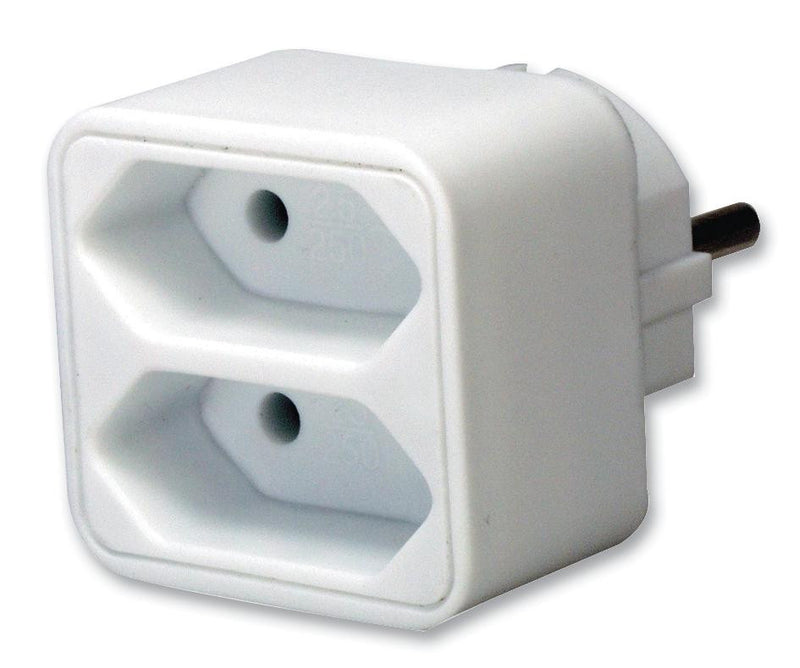 BRENNENSTUHL 1508030 Mains Plug, 2x Euro