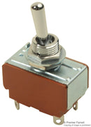 NKK SWITCHES S331 SWITCH, TOGGLE, DPST, 25A, 250VAC