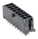 Molex 43045-1629 Wire-To-Board Connector 3 mm 16 Contacts Header Micro-Fit 3.0 43045 Series Through Hole