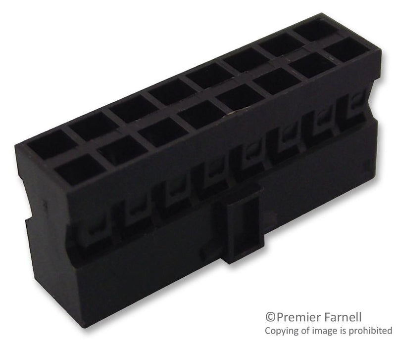 Amphenol Communications Solutions 90311-016LF 90311-016LF Connector Housing FCI Minitek Receptacle 16 Ways 2 mm Series Contacts