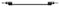 Pomona B-36-0 Test Lead 4mm Stackable Banana Plug 60 V 15 A Black 914 mm