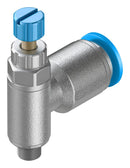 Festo GRLA-M5-QS-6-RS-D ONE-WAY Flow Ctrl Valve QS-6-M5 10BAR