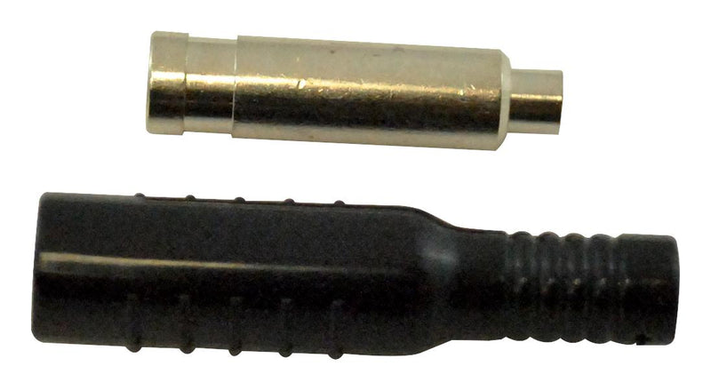 Mueller Electric BU-P5168-0. Banana Test Connector Jack Cable Mount 15 A 5 kV Nickel Plated Contacts Black
