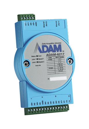 Advantech ADAM-6217-B Analog I/P Modbus TCP Module 8-CH 30V