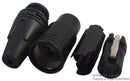 NEUTRIK NC5FXX-B XLR Audio Connector, 5 Contacts, Socket, Cable Mount, Gold Plated Contacts, Metal Body, XX Series