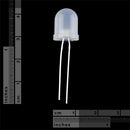 Tanotis - SparkFun Diffused LED - White 10mm - 2