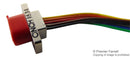 CINCH DCCM-9S6E518.0B-N Micro D Cable Assembly, D Subminiature Socket, 9 Way, Free / Stripped End, 1.4 ft, 450 mm